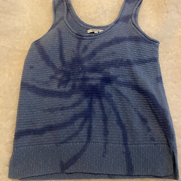 MADEWELL BLUE KNIT TOP - Picture 3 of 4